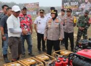 Kapolres Kapuas Pimpin Apel Siaga Karhutla di 3 Kecamatan