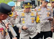 Kapolres Murung Raya Cek Senjata Api Dinas Personel