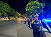 Polresta Palangka Raya Sasar Titik Rawan Balap Liar dan Kriminalitas