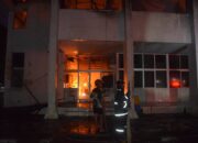 Gedung Biro Kesra Kantor Gubernur Kalteng Terbakar, Agustiar Minta Sistem Proteksi Kebakaran Dievaluasi