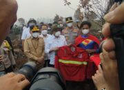 Menhut dan Gubernur Kalteng Temui Rudiansyah, Superhero Padamkan Karhutla di Petuk Ketimpun