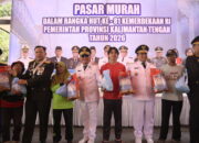SEMARAK HUT KE-81 RI-Pemprov Kalteng Salurkan 5.000 Paket Sembako Murah