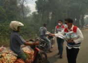 Peduli Kabut Asap, Pertamina Bantu Ribuan Masker