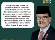 Teras Ingatkan Permerintah untuk Tingkatkan Kesejahteraan Guru PPPK