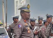 Kabut Asap Perpendek Jarak Pandang, Satlantas Polresta Palangka Raya Imbau Pengendara Selalu Waspada