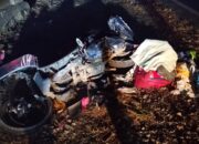 Tragis! Pemuda Tewas, Ibu dan Balita Terluka Ditabrak Dump Truck