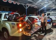 Sapu Bersih Balap Liar, Polres Kapuas Angkut 19 Motor