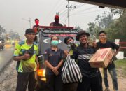 ERP Salurkan Logistik Tim Pemadam Karhutla