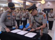 7 Kapolres Jajaran Polda Kalteng Resmi Berganti