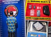 Pria di Mantangai Diciduk Bersama 3,47 Gram Sabu