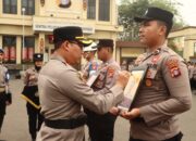 Kapolres Kotim Pimpin Pemecatan Oknum Perwira