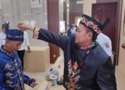 Bupati Katingan Saiful Lantik Damang Kepala Adat Katingan Hulu
