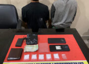 Dua Pria Simpan Sabu 25,93 Gram di Celana Dalamnya
