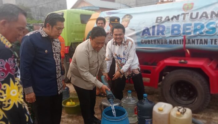 Hingga 15 Oktober 2026, Pemprov Kalteng Salurkan 10 Juta Liter Air Bersih kepada Masyarakat