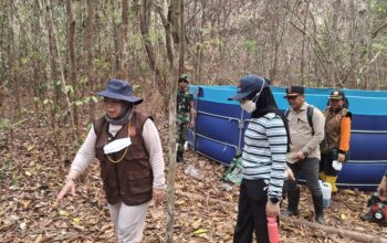 Koordinasi Penanganan Karhutla TNTP -Bupati Kobar Bermalam di Tanjung Harapan