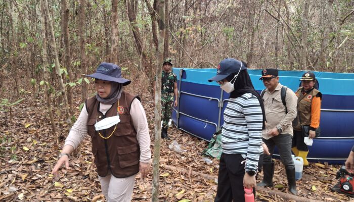 Koordinasi Penanganan Karhutla TNTP -Bupati Kobar Bermalam di Tanjung Harapan