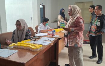 80 ASN dan PPPK Setwan Barut Jalani Tes Urine