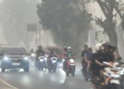 KUALITAS UDARA MASIH KATEGORI BERBAHAYA-Palangka Raya Masih Dibayangi Minim Hujan