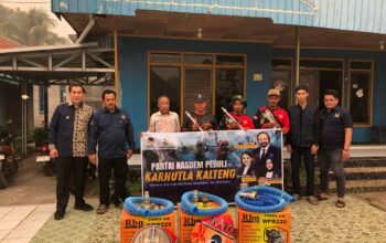 NasDem Salurkan Bantuan Penanganan Karhutla di Kotim dan Pulpis