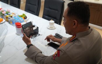 Kapolri Beri Dukungan Iptu Agus yang Alami ISPA saat Padamkan Karhutla