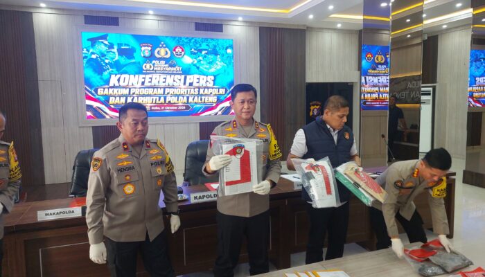 Polda Kalteng Tetapkan PT BWL dan PT PWN Tersangka Karhutla 2026