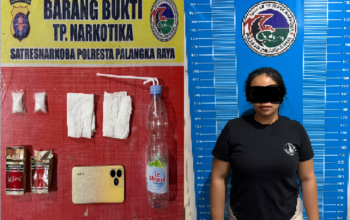 Simpan Sabu 9,42 Gram, Wanita 22 Tahun Ditangkap